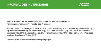 Alfajor Recheado com Tâmara e Cobertura Chocolate Meio Amargo