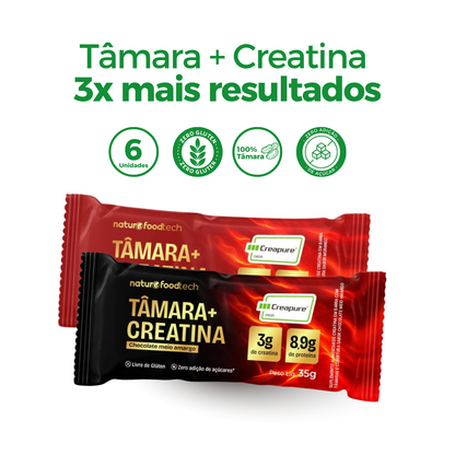 Kit misto degustação Tâmara + Creatina (6 unidades)