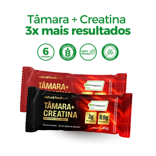 Kit misto degustação Tâmara + Creatina (6 unidades)